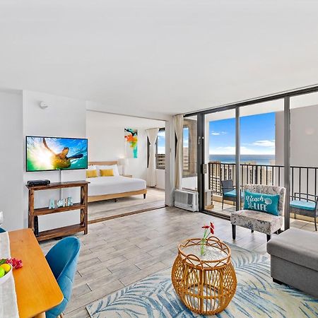 1Br With Great Ocean Views, 1 Block To Waikiki Beach Honolulu Zewnętrze zdjęcie