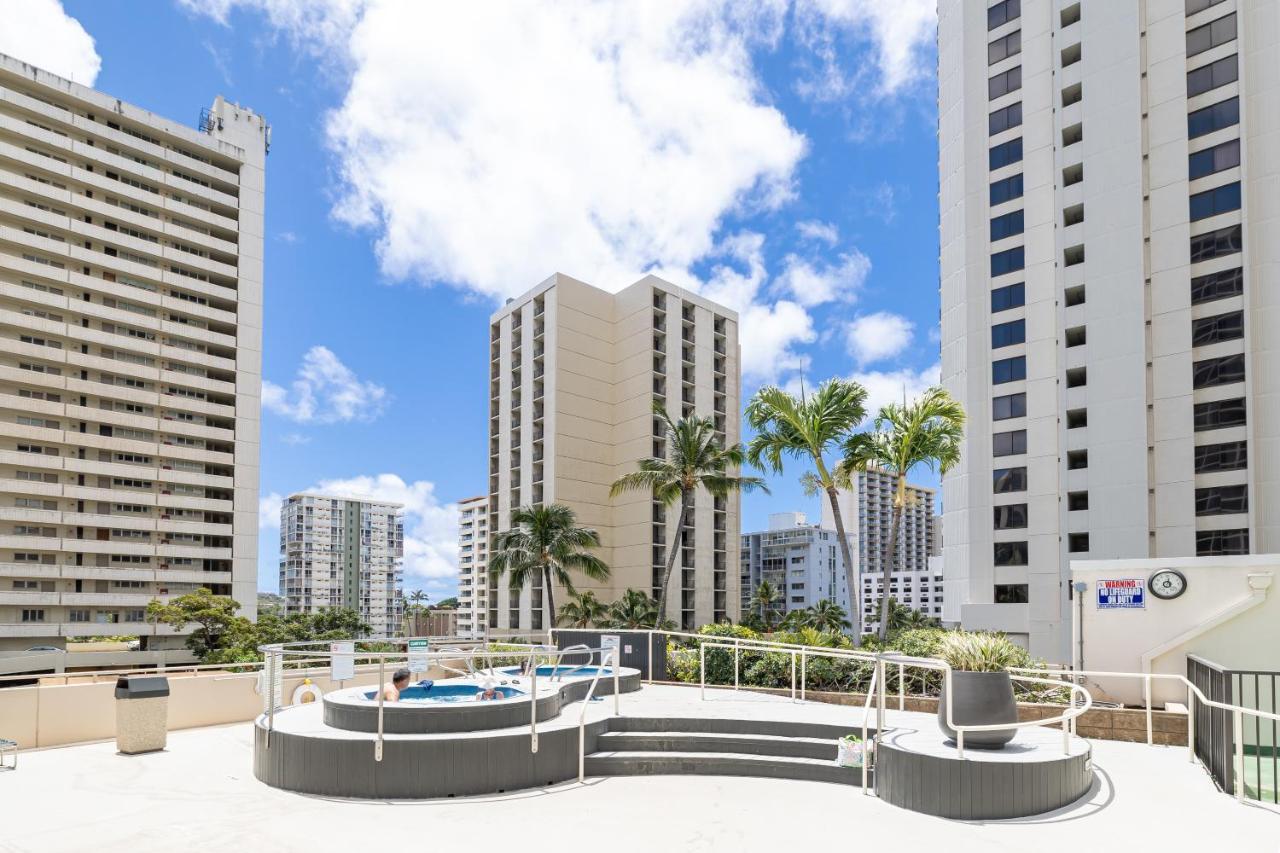 1Br With Great Ocean Views, 1 Block To Waikiki Beach Honolulu Zewnętrze zdjęcie