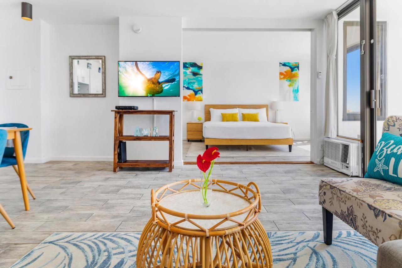 1Br With Great Ocean Views, 1 Block To Waikiki Beach Honolulu Zewnętrze zdjęcie