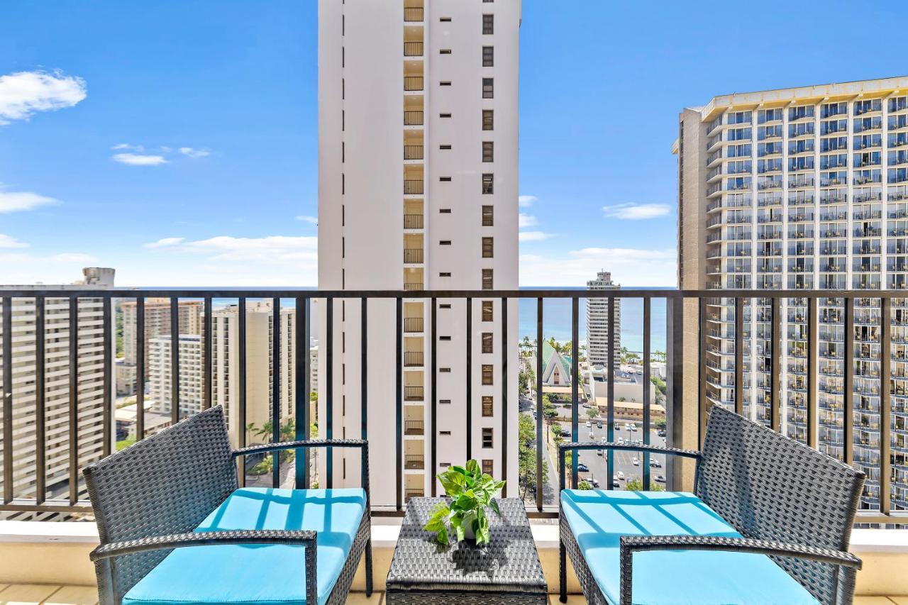 1Br With Great Ocean Views, 1 Block To Waikiki Beach Honolulu Zewnętrze zdjęcie