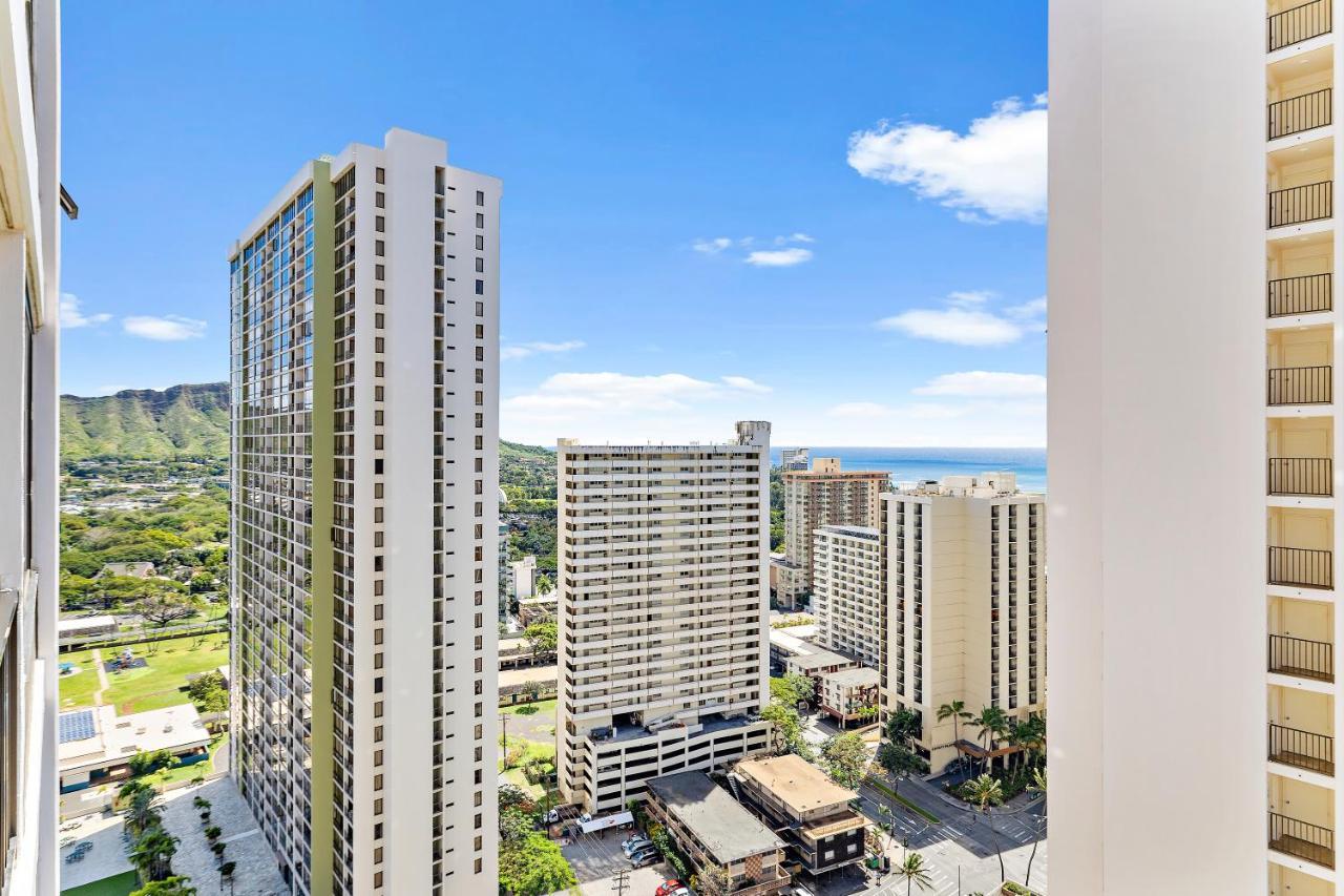 1Br With Great Ocean Views, 1 Block To Waikiki Beach Honolulu Zewnętrze zdjęcie