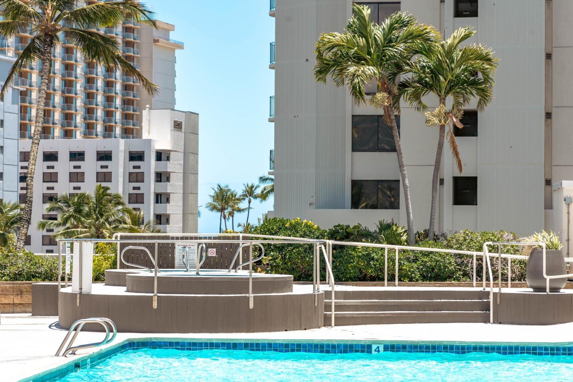 1Br With Great Ocean Views, 1 Block To Waikiki Beach Honolulu Zewnętrze zdjęcie