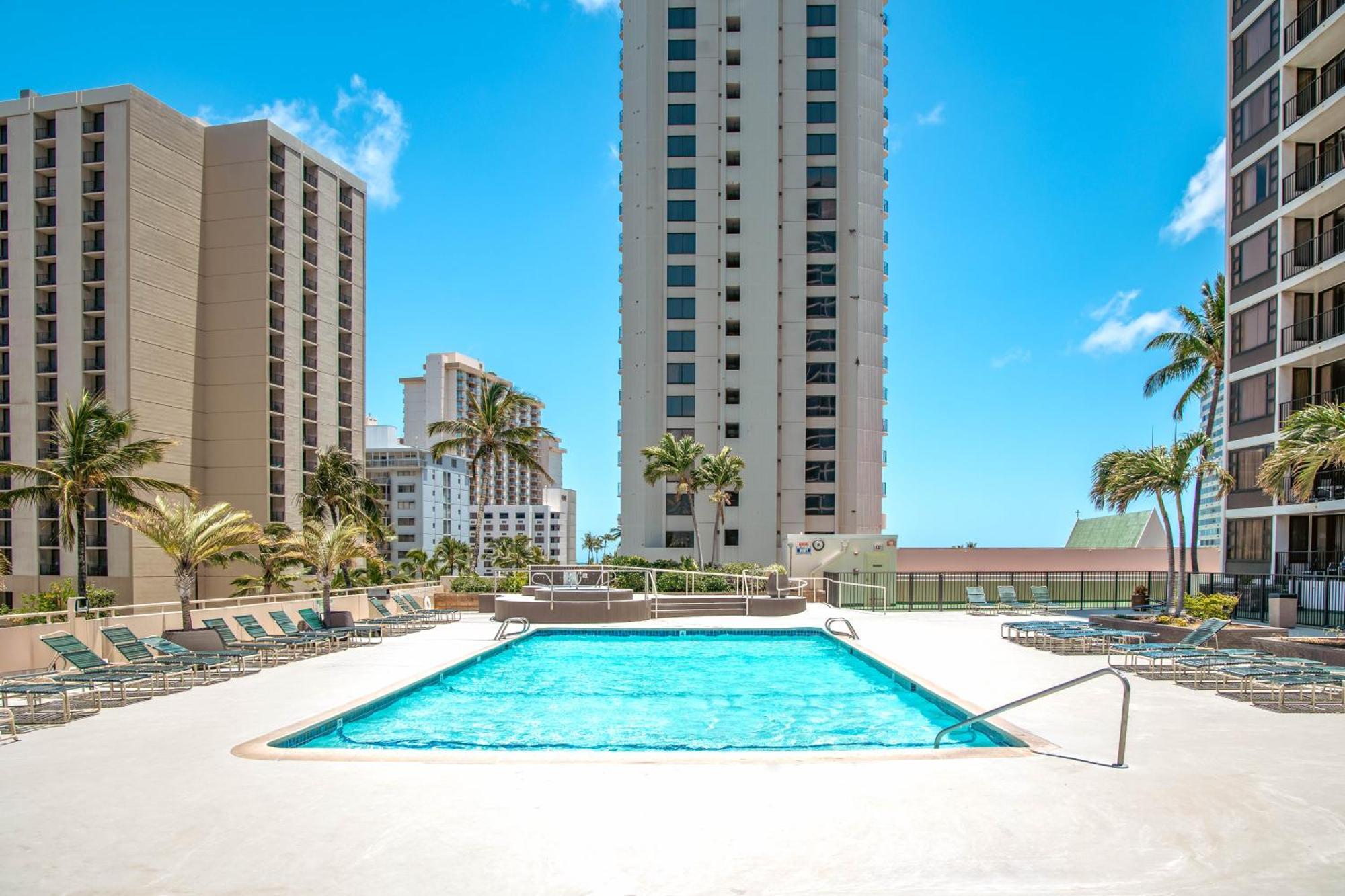 1Br With Great Ocean Views, 1 Block To Waikiki Beach Honolulu Zewnętrze zdjęcie