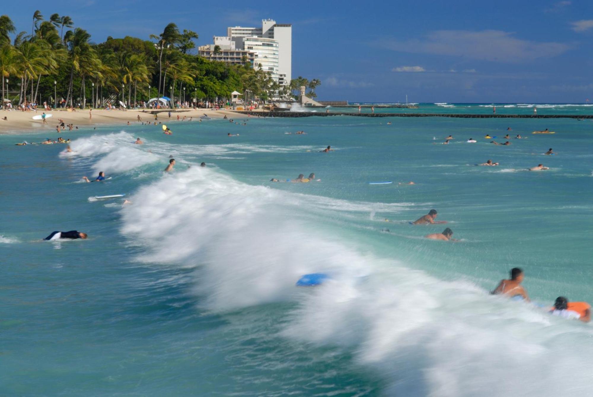 1Br With Great Ocean Views, 1 Block To Waikiki Beach Honolulu Zewnętrze zdjęcie